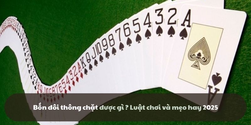 Bốn đôi thông chặt được gì